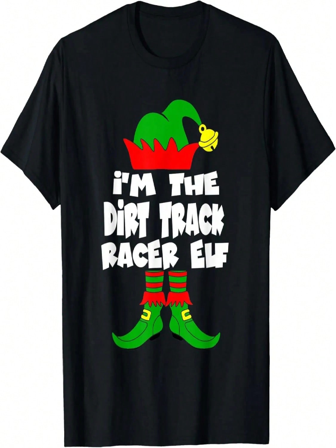 Dirt Track Racing Family Matching Christmas T-Shirt S разноцветный