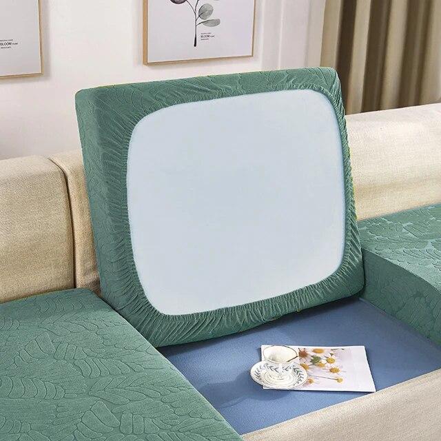 New Jacquard Sofa Seat Cushion Cover Thick Elastic for Living Room Armchair Corner Sofa Covers Slipcover Couch Cover Decorate