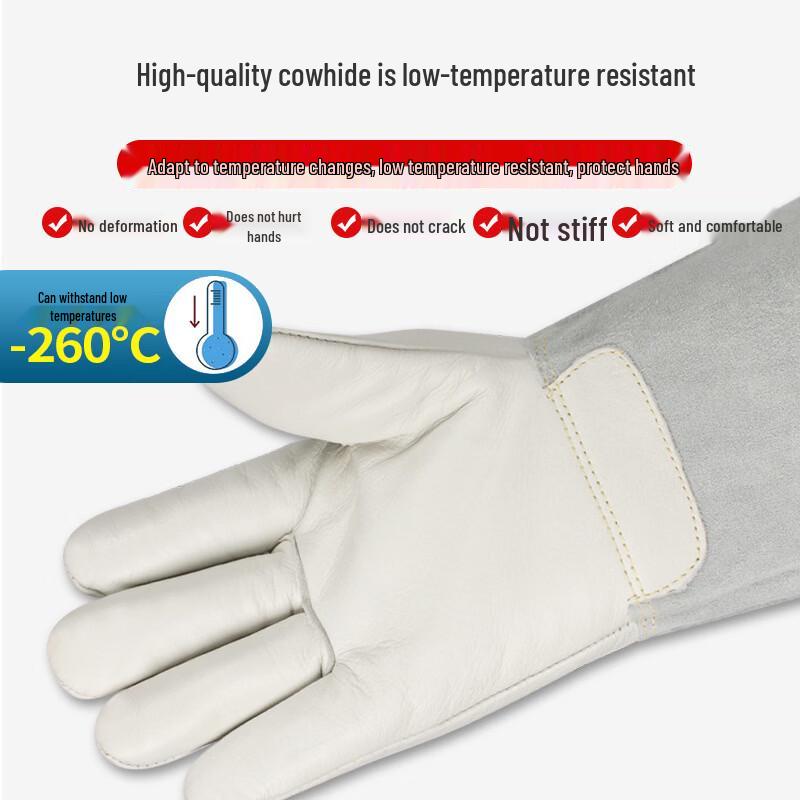 Brangdy Liquid Nitrogen Cryogenic Safety Gloves