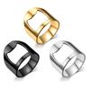 Simple Jewelry Men's for Titanium Steel Open Beer Bottle Cap Ring Personality Ring Multifunctional Ring Beer Bar Tool
