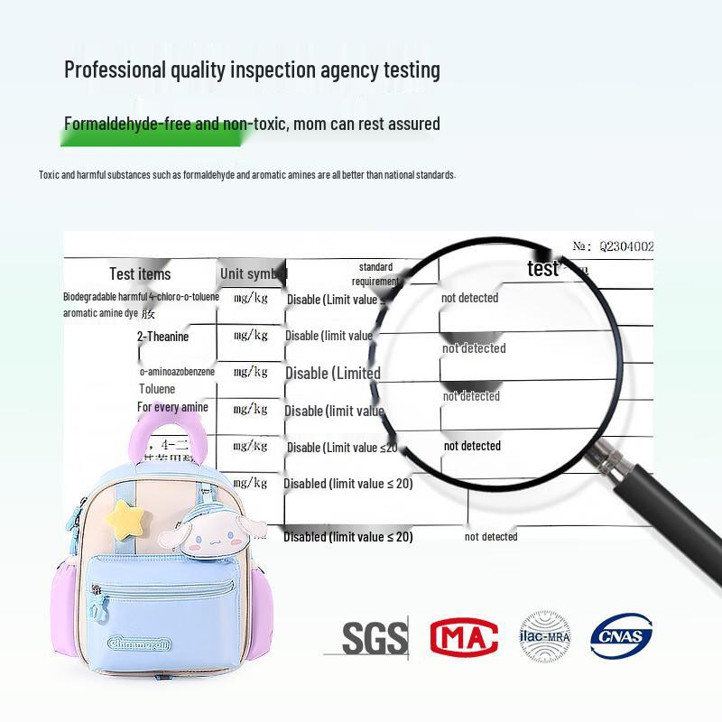 Hello Kitty & Kuromi Girls' Kindergarten Backpack