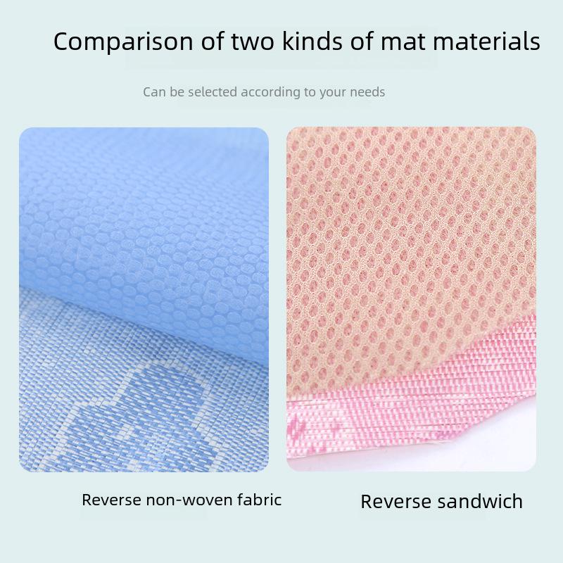 Kühlmatte aus Eisseide für Kinderwagen und Esszimmerstühle – atmungsaktiv und bequem für den Sommer