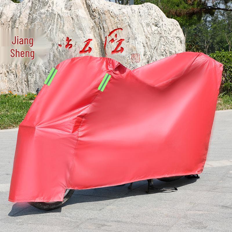 Universal Weatherproof Electric Car and Motorcycle Cover - Rain & Sun Protection, Thickened Dustproof Design