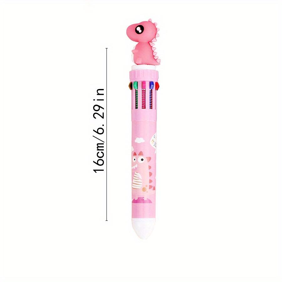 36pcs Multicolor Ballpoint Colored Gel Ink Pens Desktop Writing Supplies Cute Kawaii Design Wear Resistant Drawing Pens