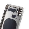 Für iPhone 11 6,1 Zoll Rückseite Batteriegehäuseabdeckung+Mittelplattenrahmen+Seitentasten Ersatzteil (ohne Logo)