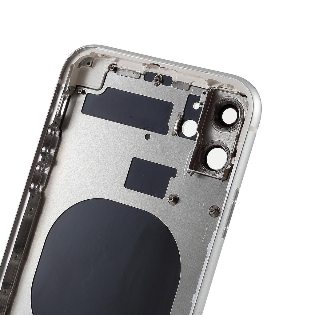 Pentru iPhone 11 6.1 inch Capac Spate Baterie+Cadru Placă Mijlocie+Butoane Laterale Piesă de Schimb (fără Logo)