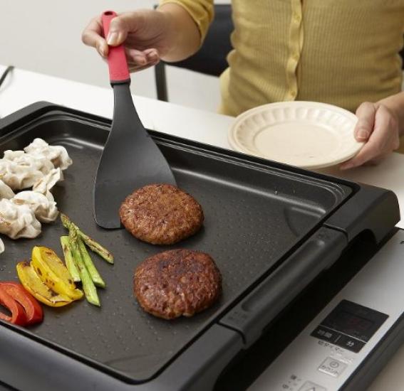 Suncraft Turner Made In Chattering Spatula, Japan, Nylon, Orange, Bistro, OB-306O