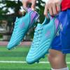 32-47 Herren/Damen Fußballschuhe Gummi Weiche Sohle Kurze Nägel Kunstrasen Jugend Kinder Fußballschuhe