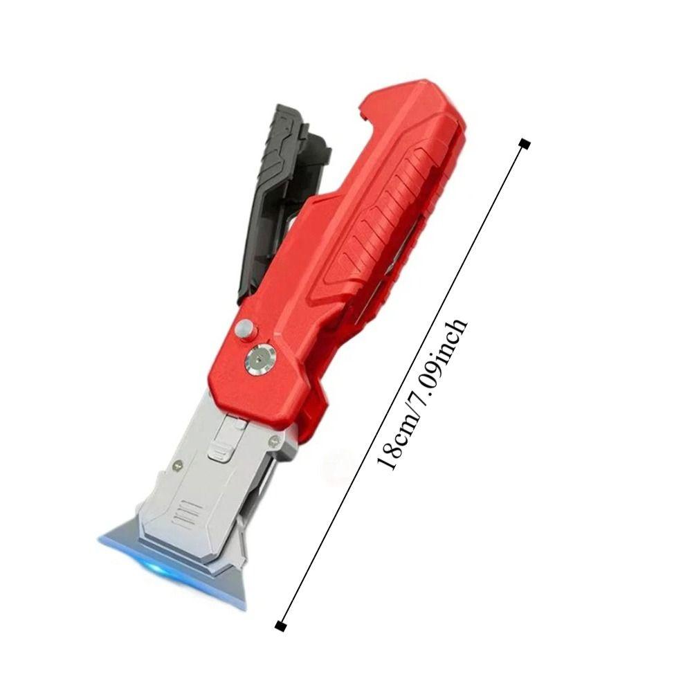 Spatola Multiuso Coltello Multiuso Manuale Blocco di Sicurezza Strumento per la Rimozione della Colla da Cucito Coltello per Incollare Pulizia