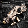 Shell-Ejecting Metal Alloy Toy Gun Realistic Fun Shooting Stress Relief Sensory Toy Pistol EDC Office Desk Gadget Gift for Boys