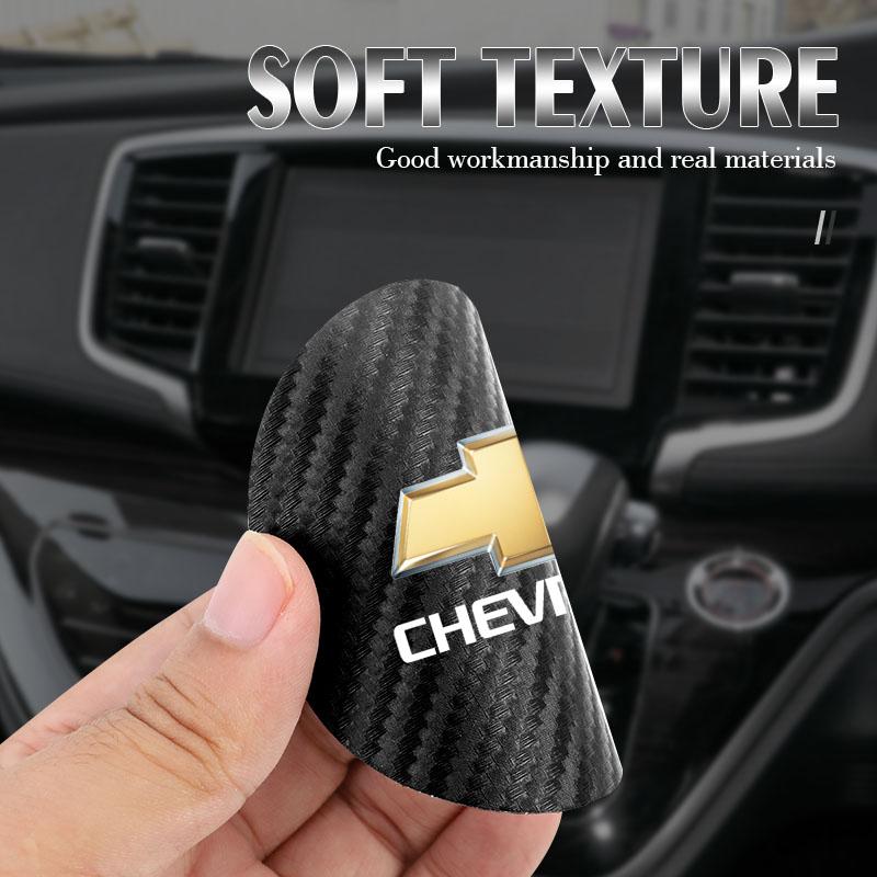 2 ks podložka pod hrnek z uhlíkových vláken do slotu na vodu v autě, protiskluzová, pro Chevrolet Cruze Sonic Silverado Trax Camaro Captiva Equinox Trailblazer SS