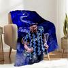 Inter Milan Star Lautaro Blanket Lightweight Ideal Bedding Blanket Perfect for Travel, Camping, Living Rooms, Offices, Sofas, Fan Christmas gift