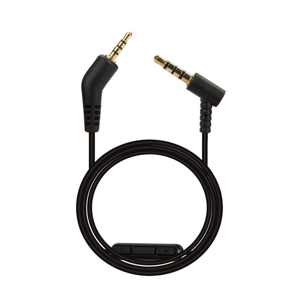 

High quality audio cable For Bose QC3 Headset 3.5mm to 2.5mm plug Original version with microphone thread