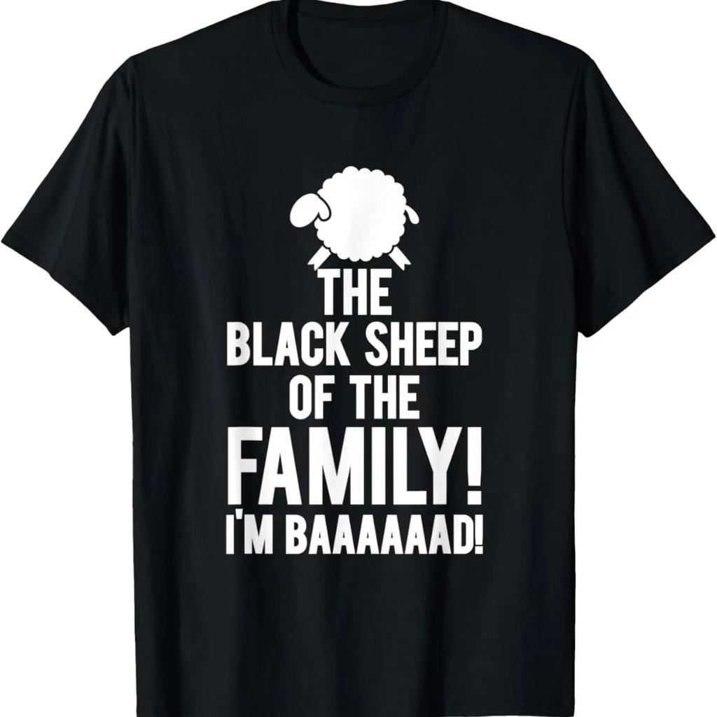Funny Black Sheep Family I'm Baaaaad Toy Lovers gift T-Shirt