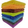 40x40cm Borderless Microfiber Automotive Towel Details Dry Cleaning Polishing Towel Plush Absorbent Microfiber Cloth