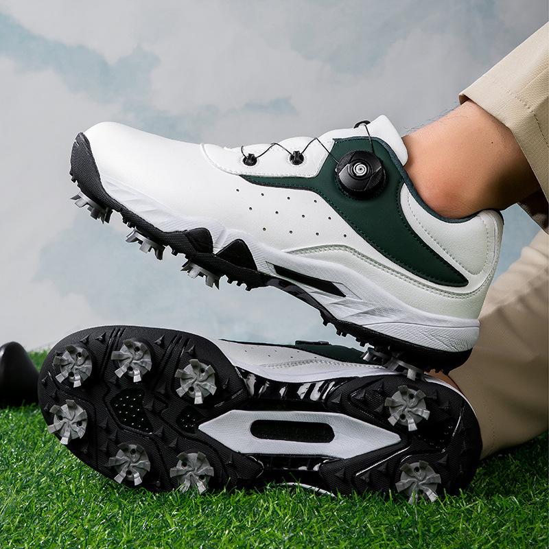 Wasserdichte spikeless Golfschuhe für Herren - Rutschfest, Atmungsaktiv, Sommerstil
