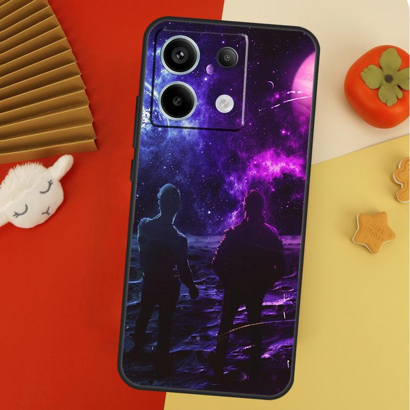 PNL QLF Rapper Singer Case For Xiaomi Redmi 14C 13C 12C 10C Redmi Note 14 12 11 9 10 13 Pro 9S 10S 11S 12S Cover