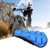 1 Conjunto Capa de Selim de Bicicleta Ergonômica Inflável Antiderrapante Airbags 3D Confortável para Sentar TPU