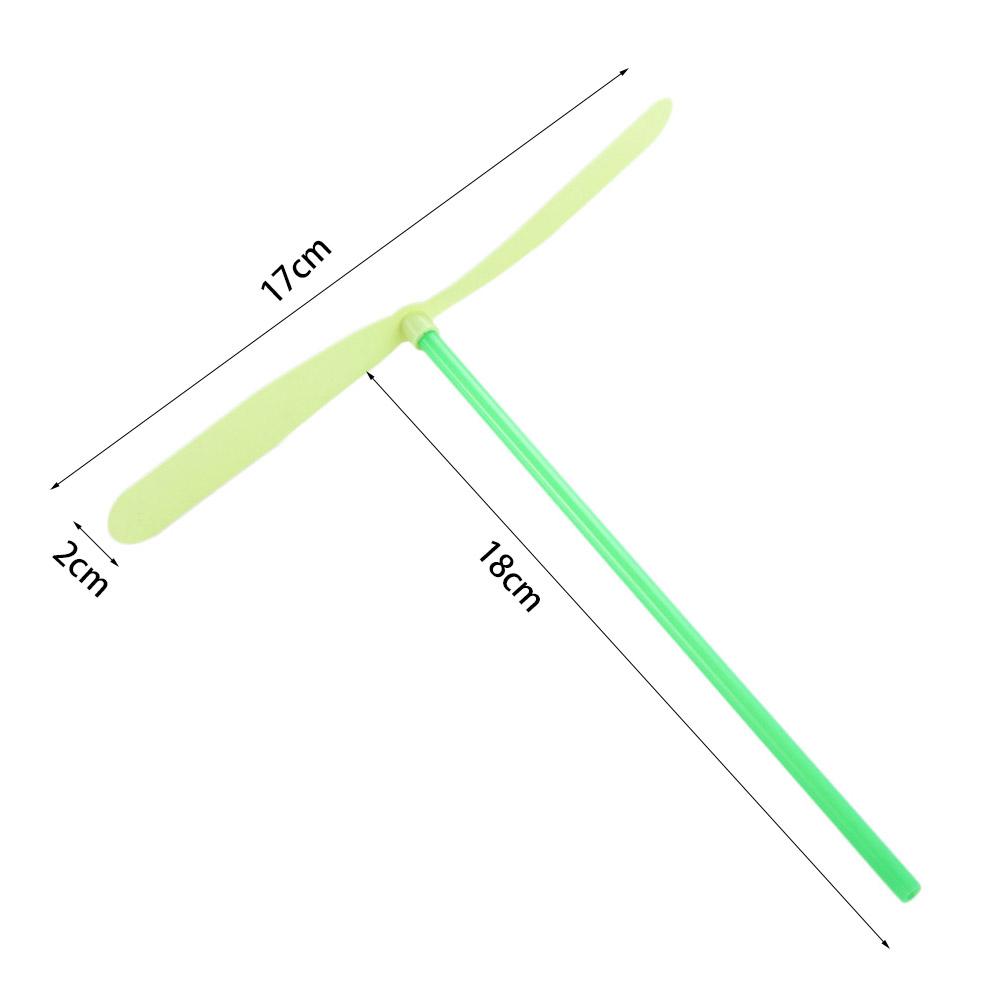 Children Traditional Mini  Copt Helicopter Outdoor Game Set Dragonfly Propeller Plastic Dragonfly