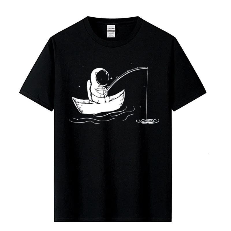 Mens High Quality 100% Cotton T-shirt Funny Spaceman Men ... XXXL
