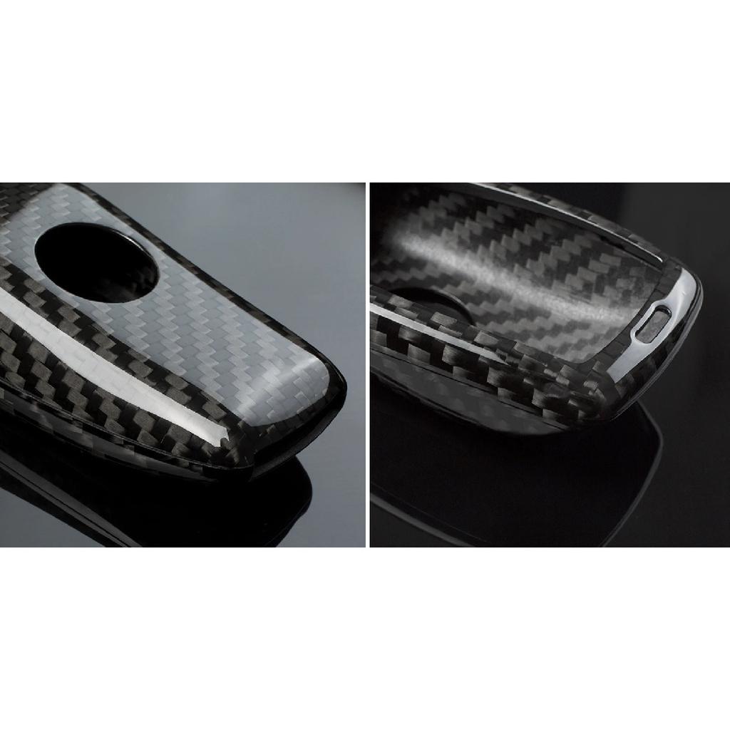 Carbon Fiber Key Cover Case Shell for Mercedes-Benz AMG A220 CLS Class E-Class E63S GLE 350 4Matic S-Class Remote Accessories