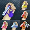 Singing My Monsters Keychain Cartoon Design Pvc Material Bag Accessory Kids Gift