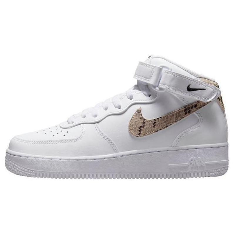 

Nike Женские кроссовки Air Force 1 07 Mid Белый Змеиный Свуш DD9625-101 35.5