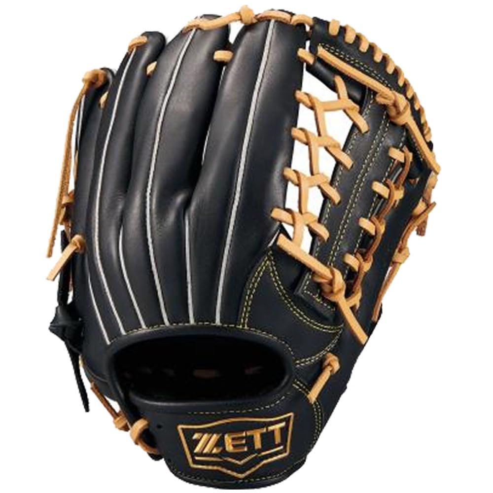 

ZETT Soft Steer Baseball B Size BRGB35530F Glove, All-Around, Black/Pastel (1932), 5,