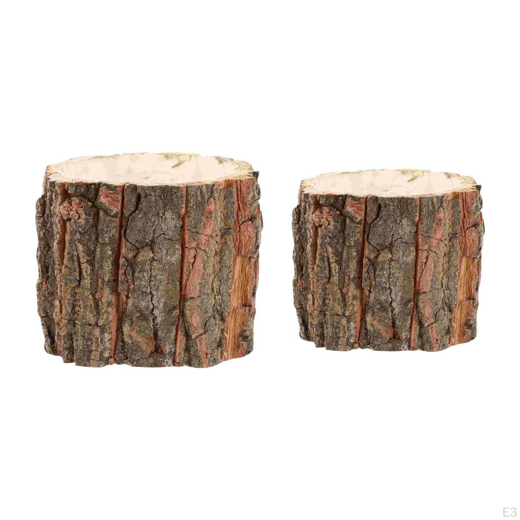 Eleganter Holz-Blumenhalter für Haus und Garten