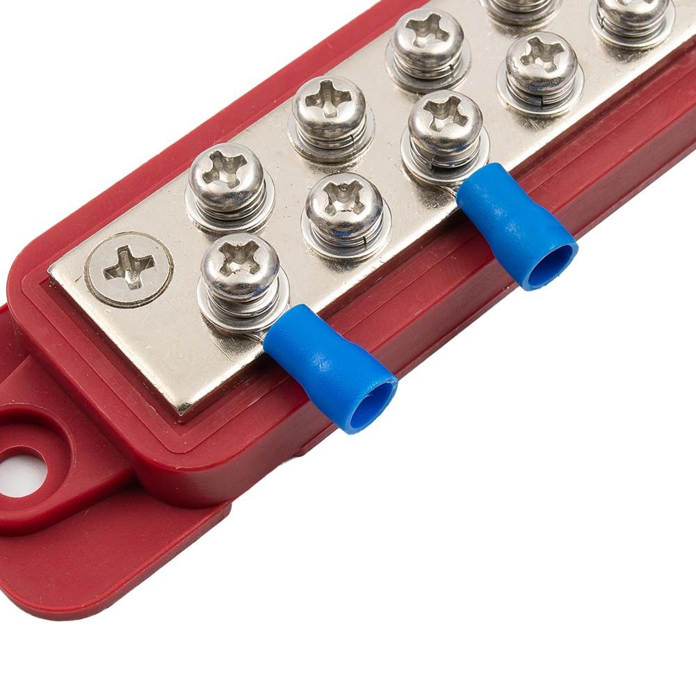 12 Way Bus Bar Power Distribution 12V 150A Rated Terminal Block for Auto Marine
