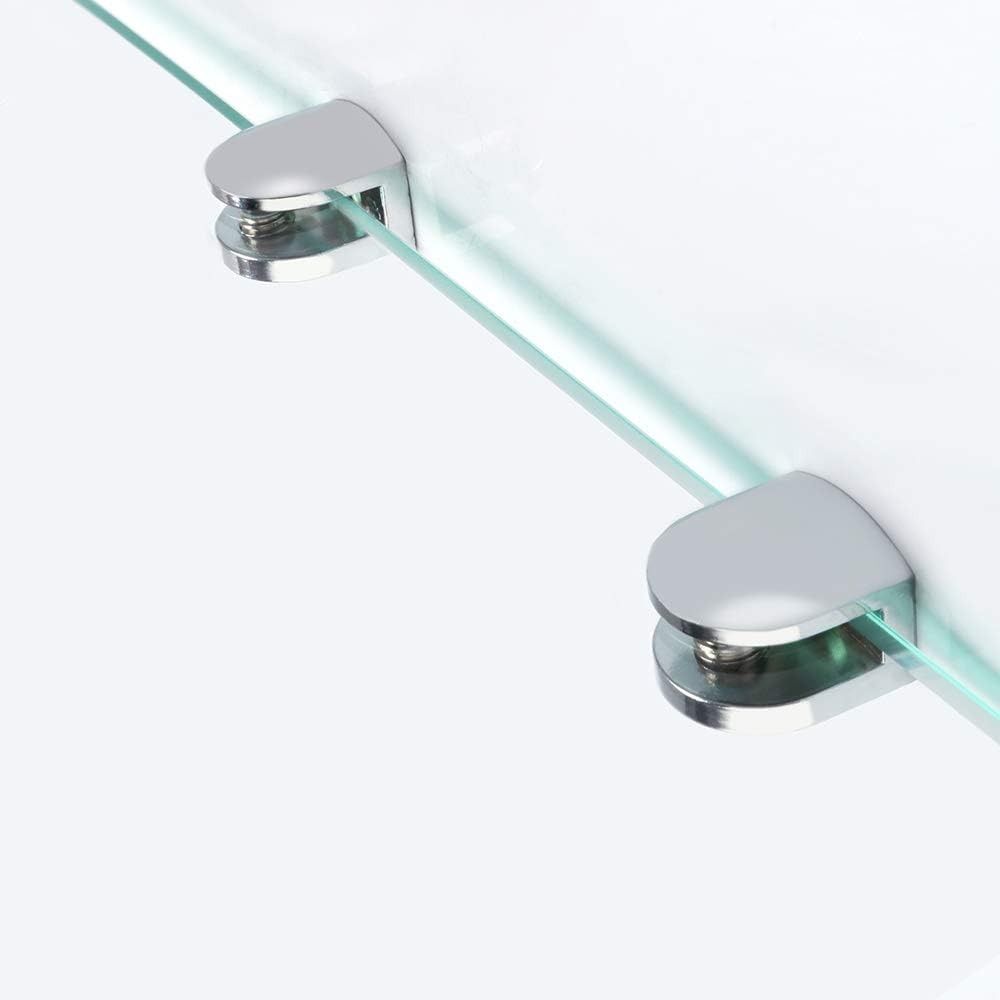 Heavy Duty Railing Holder Stainless Steel Glass Support Hardware Wall Mount Clip