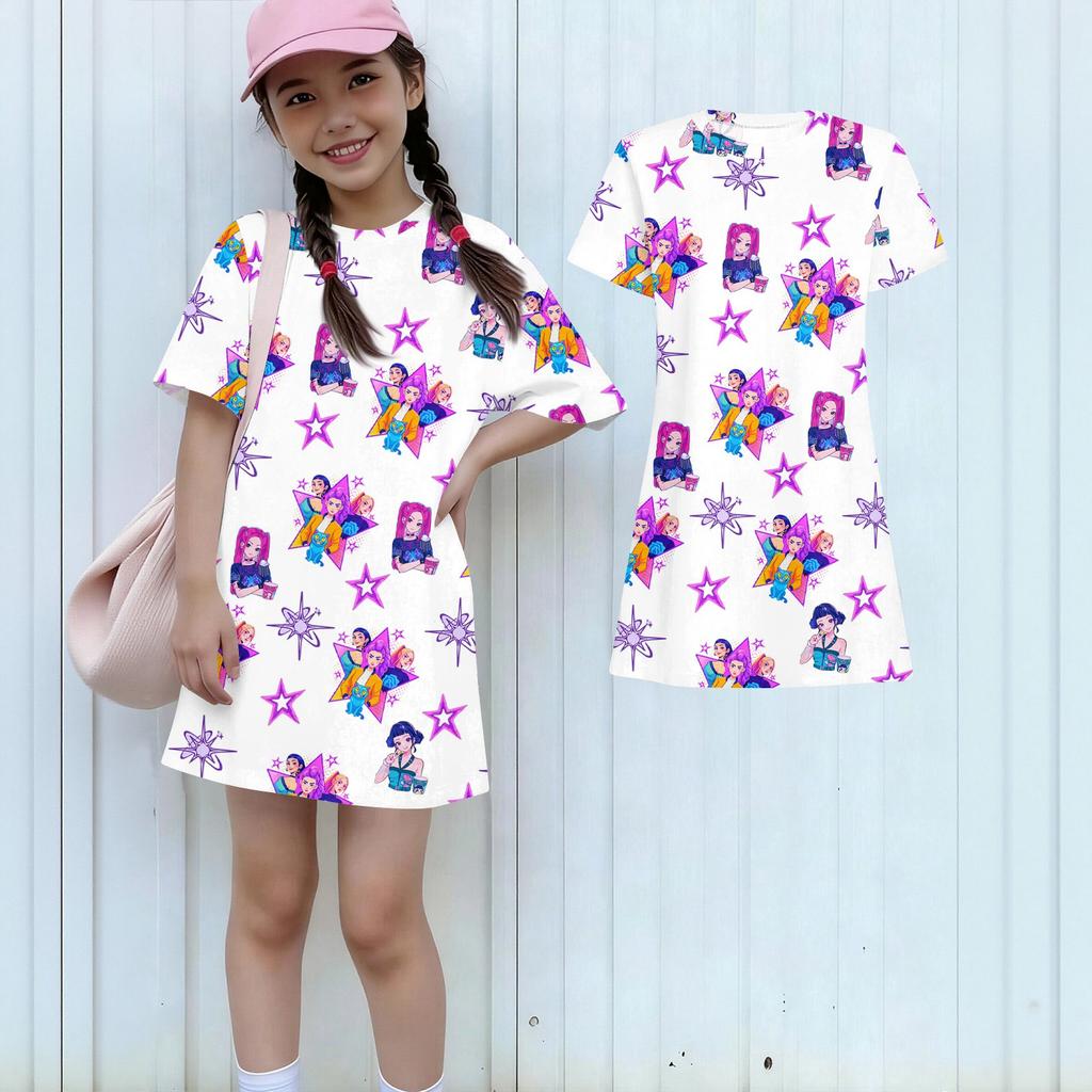 Children's Girls' Fashionable And Casual Sleeping Dress