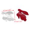 Universal 1 PCS 3D Metal Running Rabbit Emblem Rear Trunk Badge  Cartoons Car Styling Decal