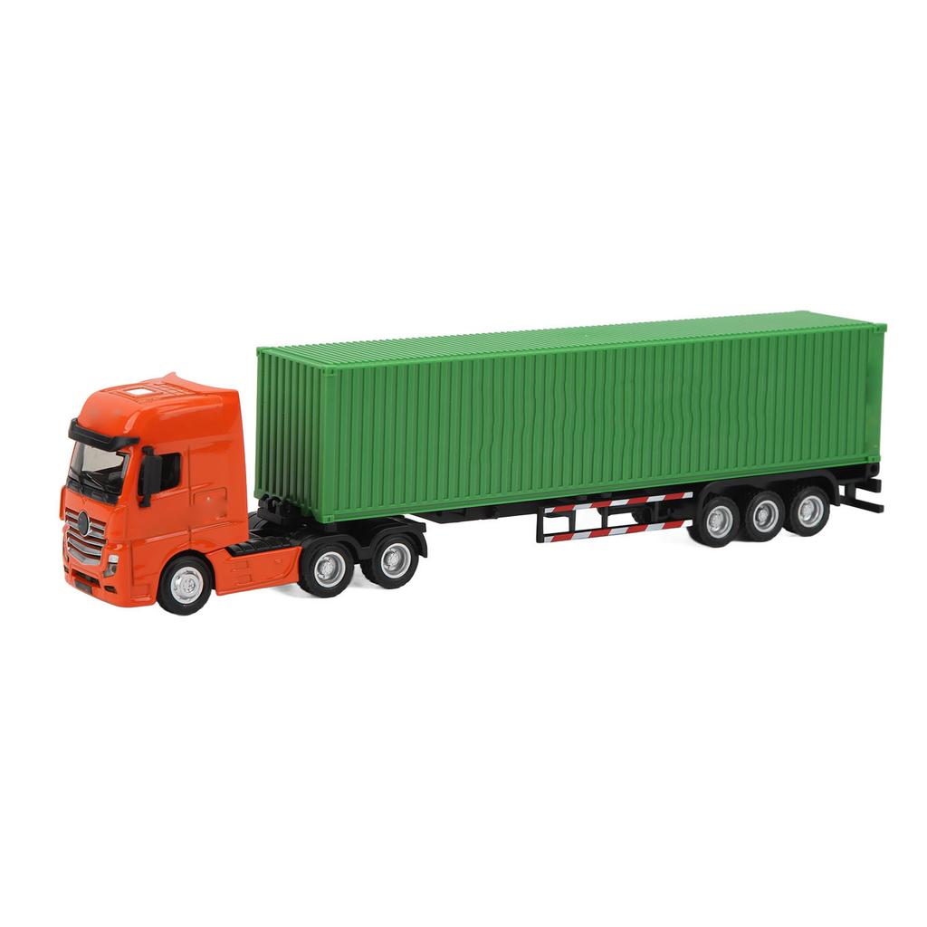 1:50 Scale Container Truck Stimulation Detachable   Hauler Tractor Trailer for Indoor