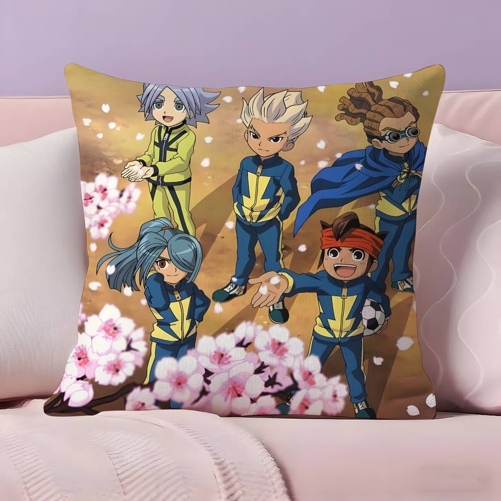 

Anime Inazuma Eleven Axel Blaze Pillow Case Pillowcase Ultra Soft Skin Friendly Fabric Cloud Like Comfort & Concealed Zipper 12x12Inch
