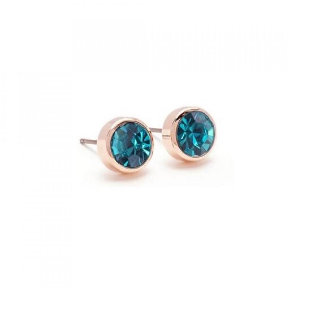 New ArrivalS Open Run Women S auStrian cryStal 6mm earringS Gold