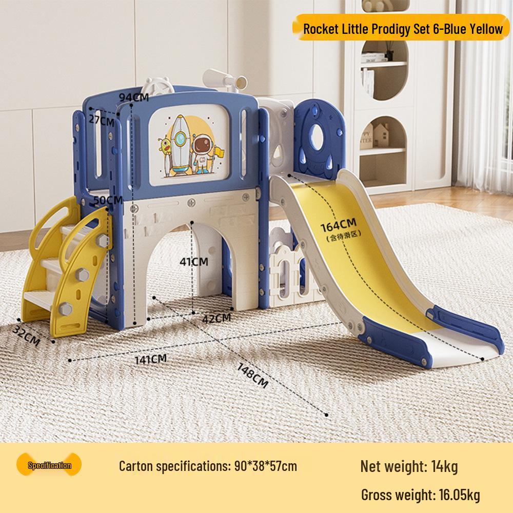 Indoor Baby Prodigy Slide: Multifunctional Toddler Amusement Toy