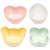 skater polypropylene baby food small bowl set of 4 dull color made in japan bbls1q-a