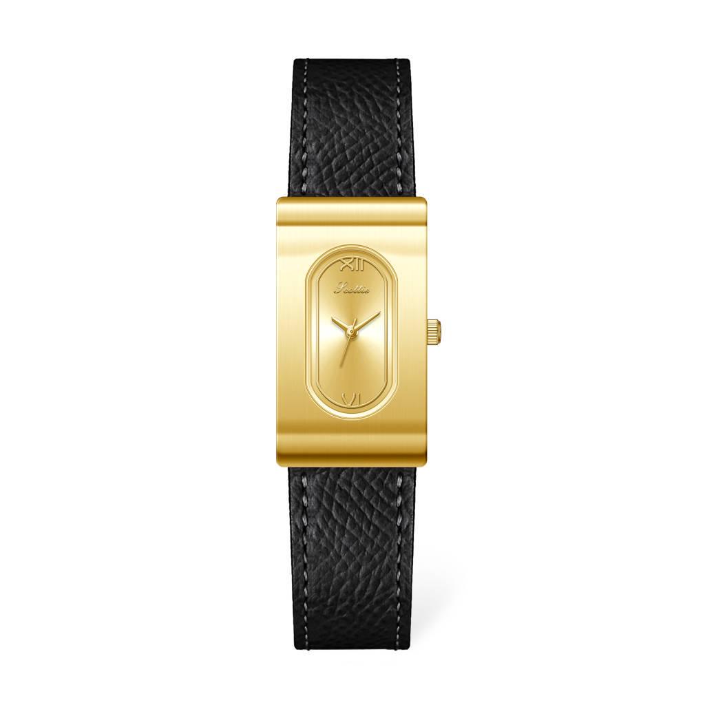 Shigaodi Damen Retro Minimalistische Lederarmbanduhr – Modisch, Lässig und Wasserdicht.