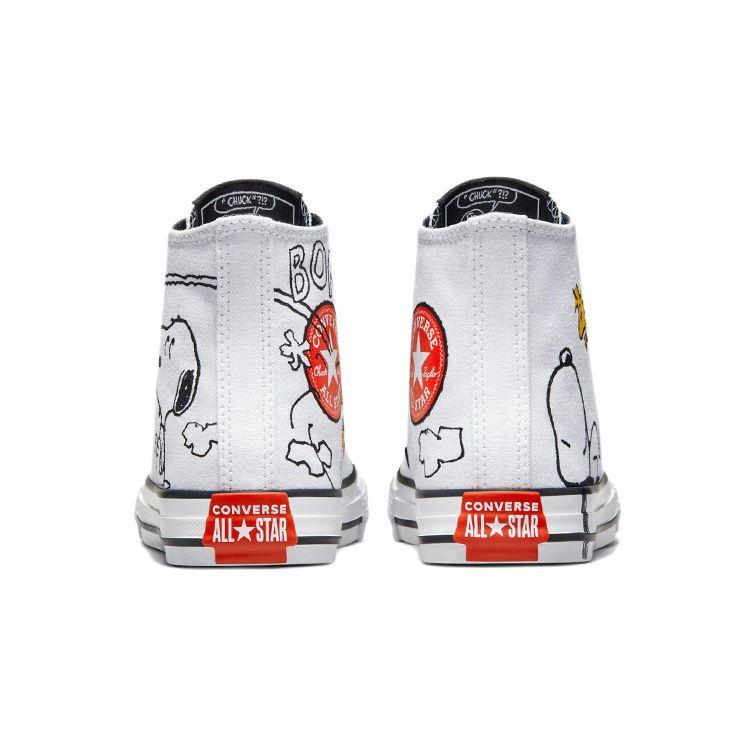 Converse Arašídy X Chuck Taylor All Star High Top Plátěné Boty Dětské Tenisky Bílá Černá A01869C