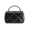 Tory Burch Kira Fashion Casual Brand Logo Flap Closure Handheld Shoulder Crossbody Bag Women Handbags Black 154719-001