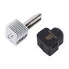 Hotend Kit Replacement for Bambu Lab A1 A1 Mini 3D Printer 0.4mm Hardened Steel Nozzle Hotend with Sleeve Sleeve