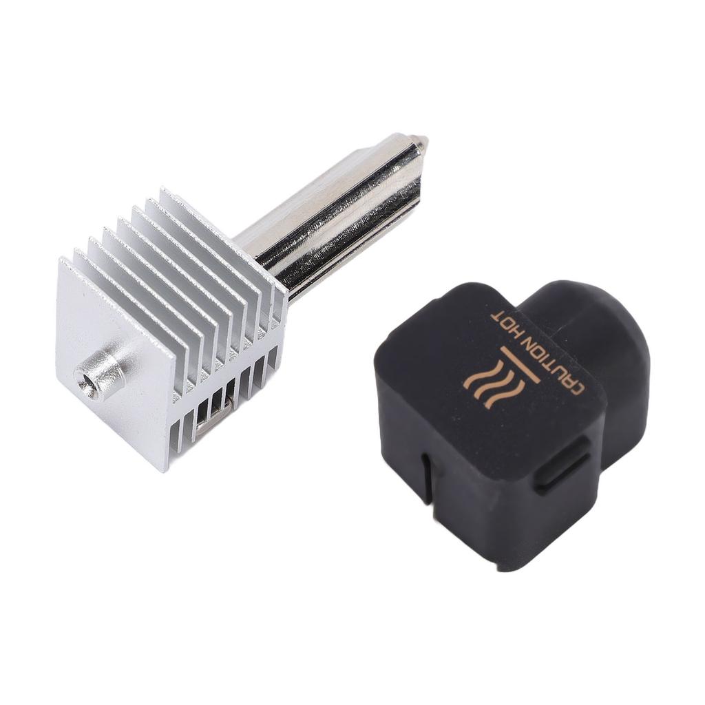 Hotend Kit Replacement for Bambu Lab A1 A1 Mini 3D Printer 0.4mm Hardened Steel Nozzle Hotend with Sleeve Sleeve