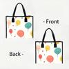 Cute Balloon Printed Tote Bag Fashion Casual Large Capacity Ladies Shopping Handbag