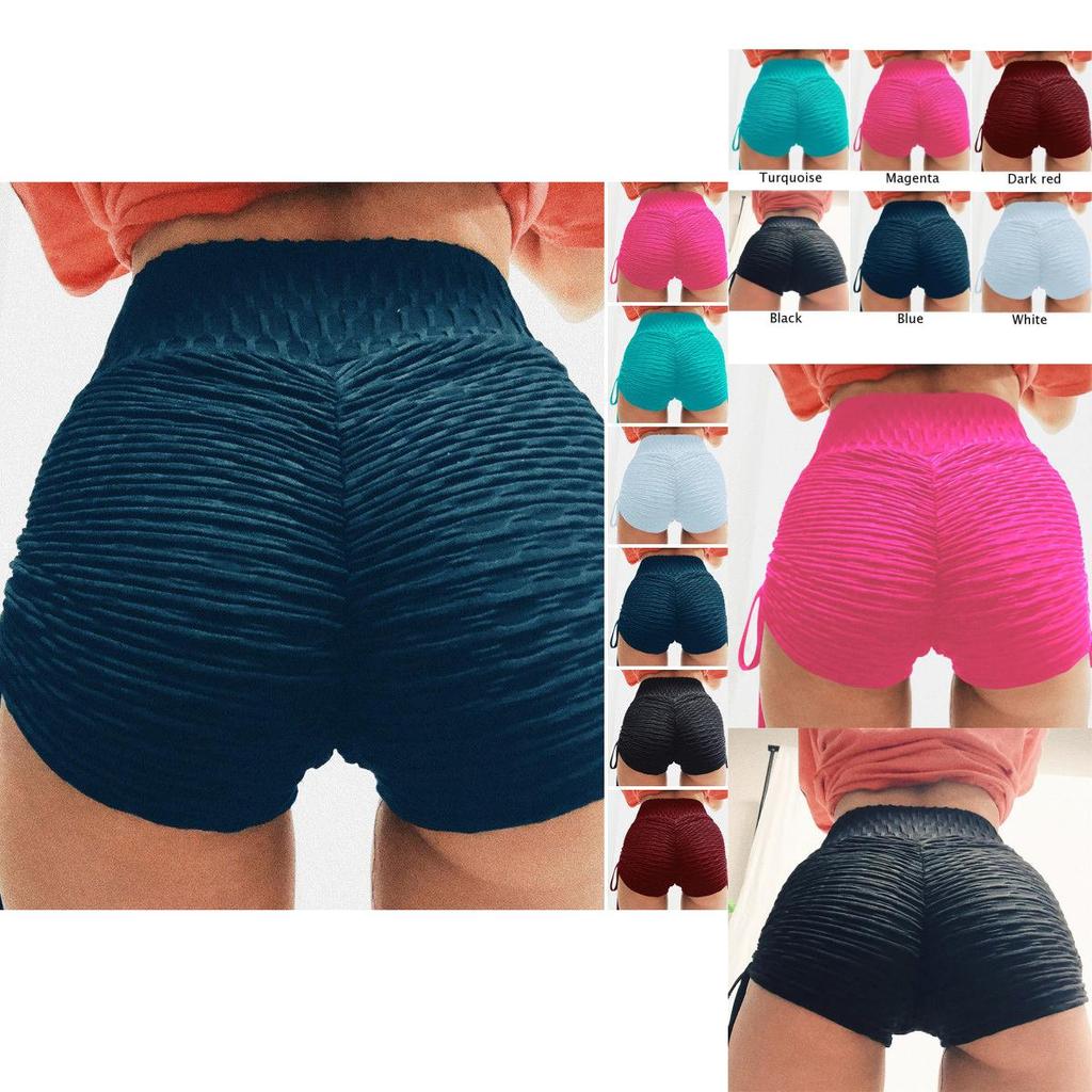 Women Sport Shorts Athletic Gym Workout Push Up Lift Fitness Yoga Leggings Pants With Flattering Fit And Vibrant Colors