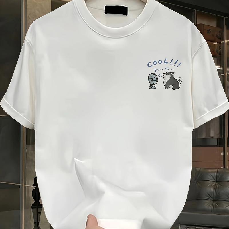 

Breathable & Quick-Dry, Athletic Fit, Perfect for Hiking & Daily Errands, Men s T-Shirt XXL белый