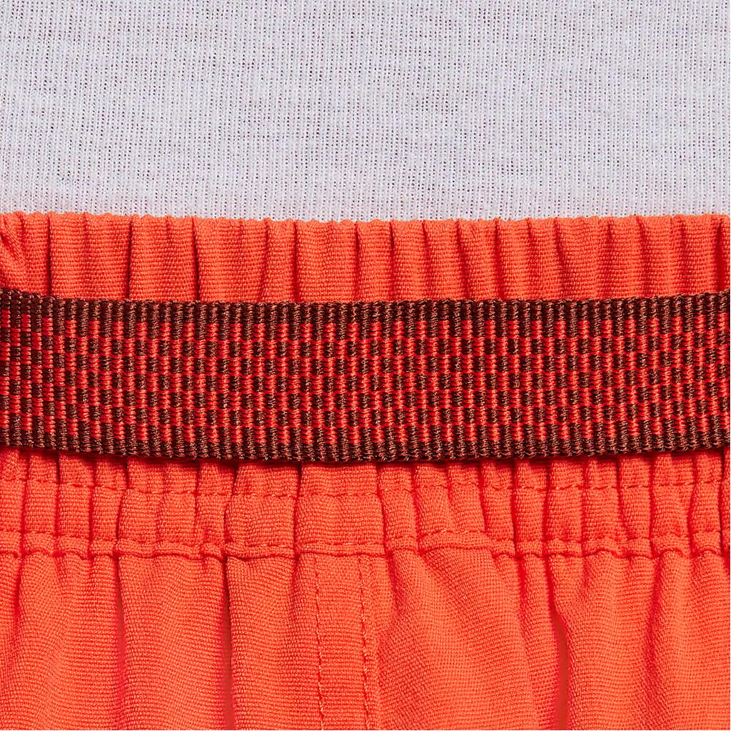 Nike Comfortable Simple Fashion Mid-Rise Sports Shorts Men Shorts Passionate-Red Light-Yellow-Brown Mountain-White FN2431-633