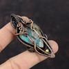 Chrysocolla Pendant Copper Wire Wrapped Pendant Ethnic Style Pendant Gemstone Pendant Beautiful Copper Jewelry Handmade Pendant Gift For Her