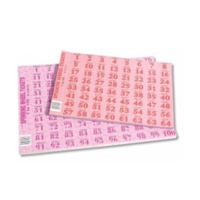 BSG Chocolate Wheel Tickets (1-64 Pad)