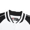 New FILA Baseball Jacket Women's Standard White F11W449504FWT